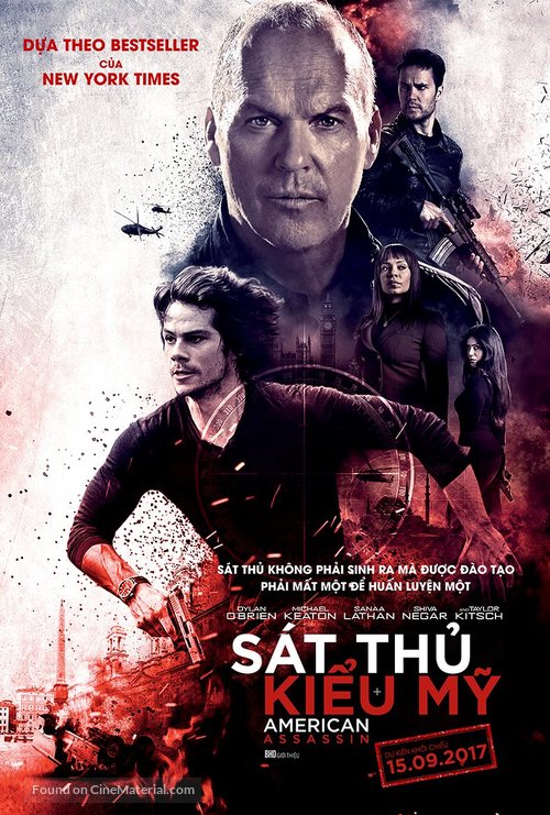 American Assassin - Vietnamese Movie Poster