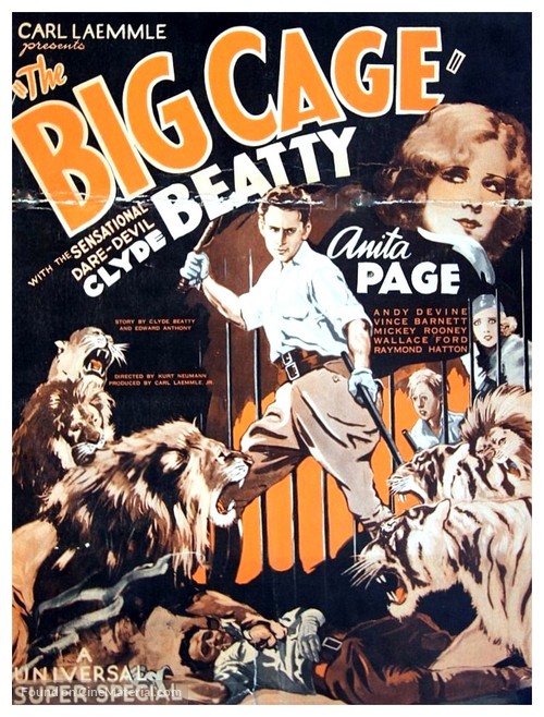 The Big Cage - Movie Poster
