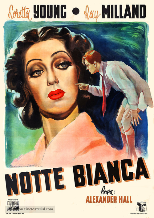 The Doctor Takes a Wife - Italian Movie Poster