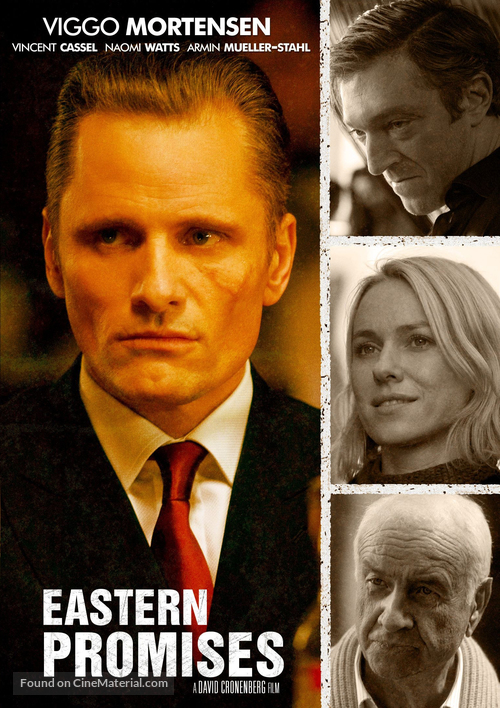 Eastern Promises - DVD movie cover