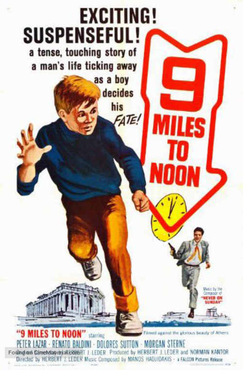 Nine Miles to Noon - Movie Poster