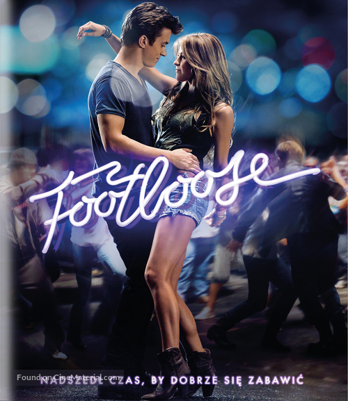 Footloose - Polish Blu-Ray movie cover