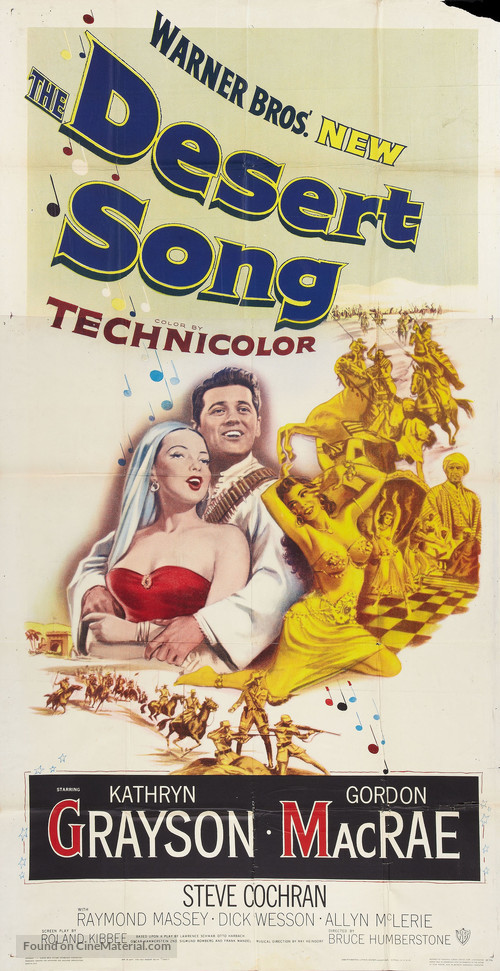 The Desert Song - Movie Poster