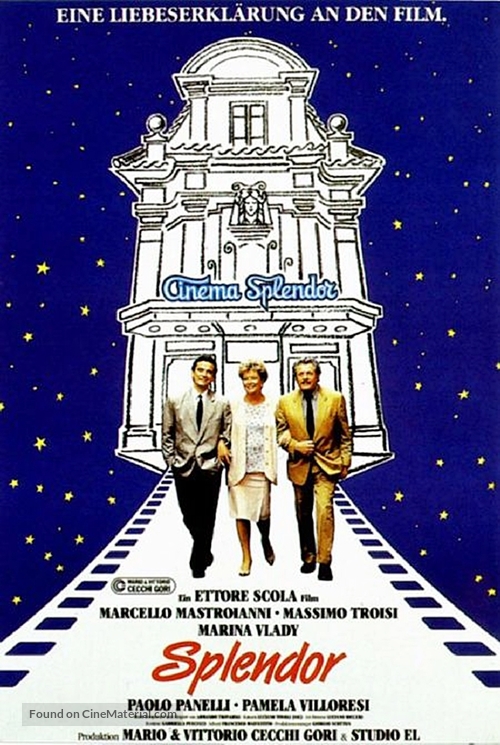 Splendor - German Movie Poster