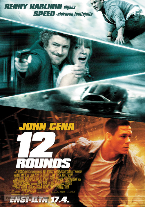 12 Rounds - Finnish Movie Poster