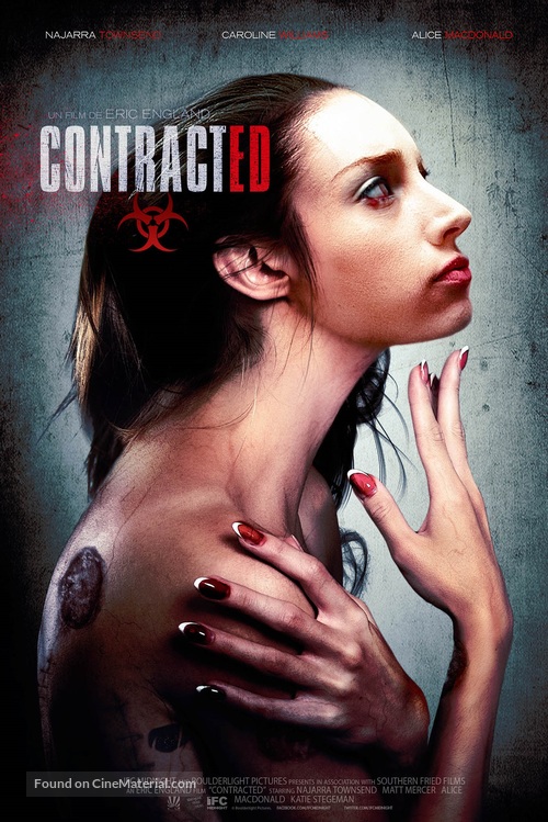 Contracted - French Movie Poster