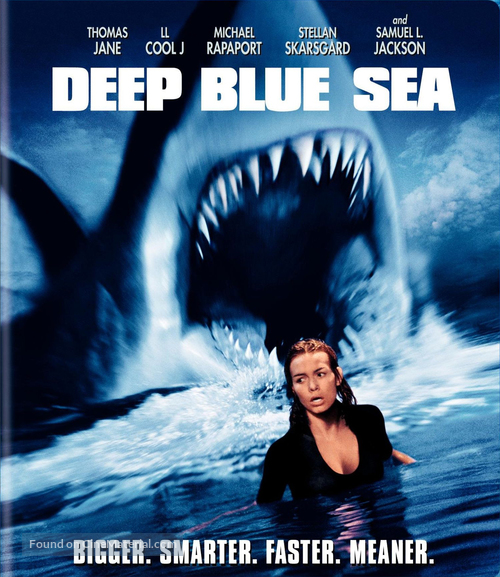 Deep Blue Sea - Blu-Ray movie cover