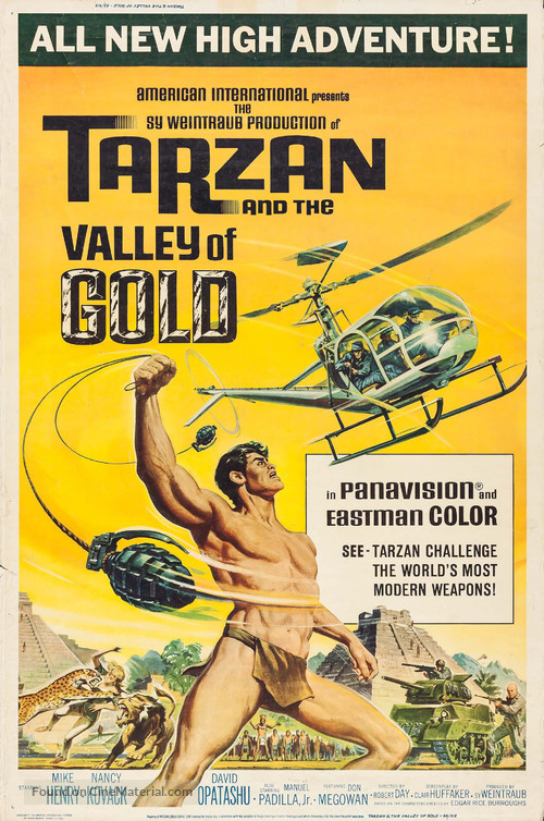 Tarzan and the Valley of Gold - Movie Poster