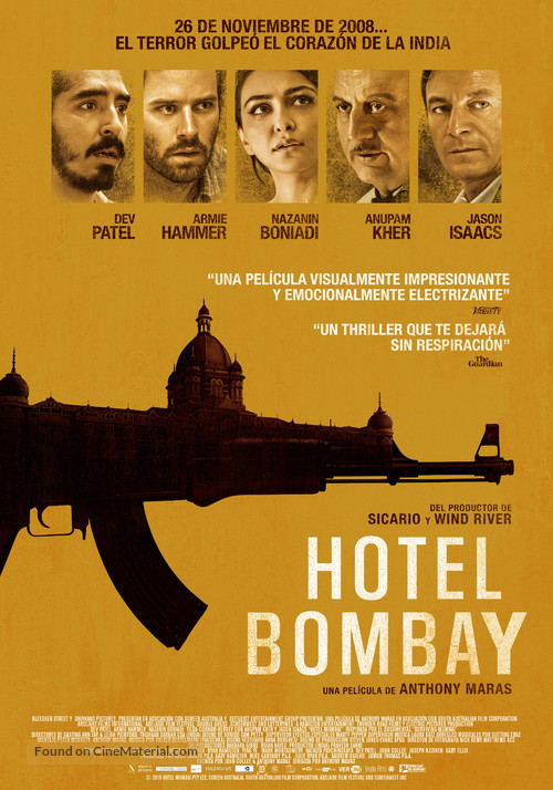 Hotel Mumbai - Spanish Movie Poster