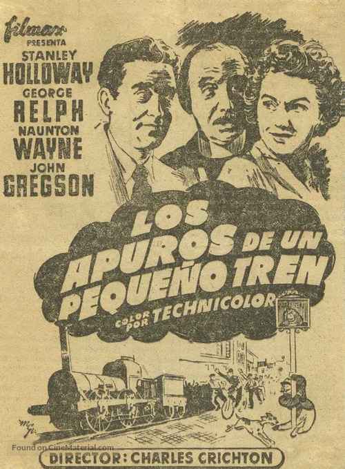 The Titfield Thunderbolt - Spanish poster
