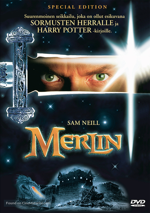 Merlin - Finnish DVD movie cover