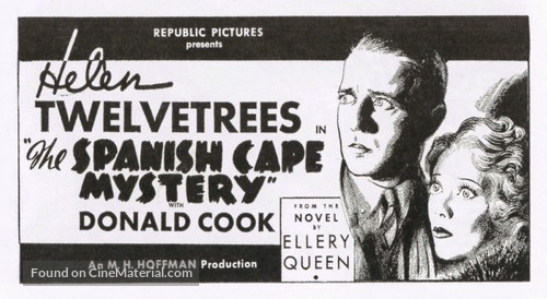 The Spanish Cape Mystery - poster