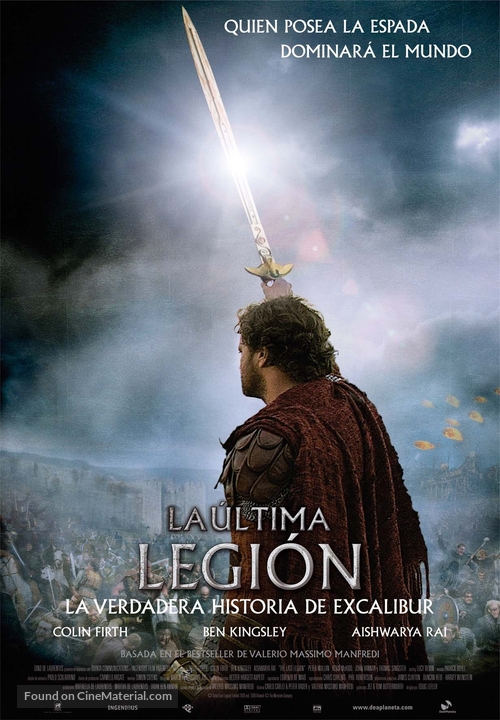 The Last Legion - Spanish Movie Poster