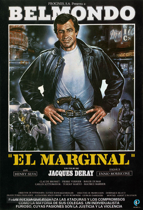 Marginal, Le - Spanish Movie Poster