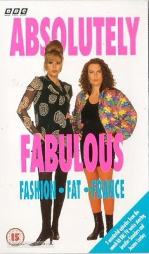 &quot;Absolutely Fabulous&quot; - British VHS movie cover