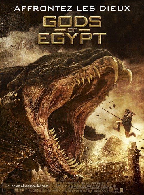 Gods of Egypt - French Movie Poster