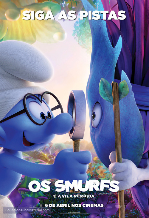 Smurfs: The Lost Village - Brazilian Movie Poster