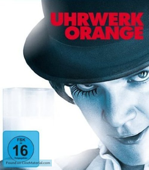 A Clockwork Orange - German Blu-Ray movie cover