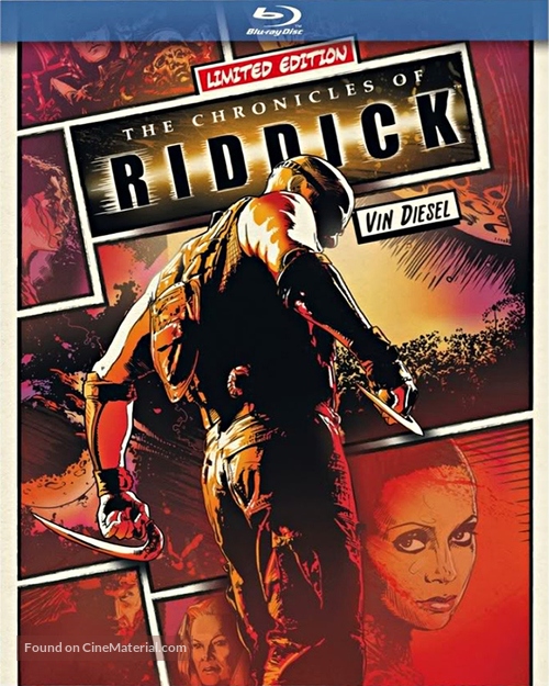 The Chronicles of Riddick - Blu-Ray movie cover