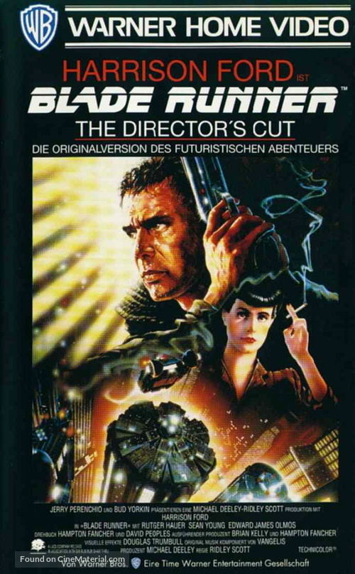 Blade Runner - German VHS movie cover
