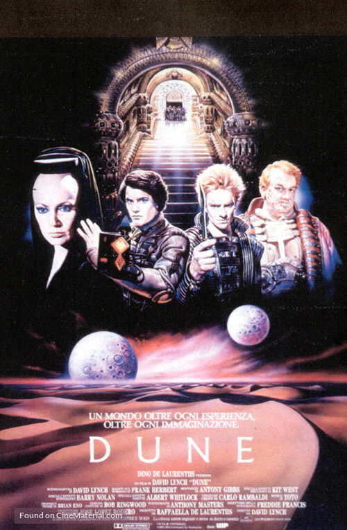 Dune - Italian VHS movie cover