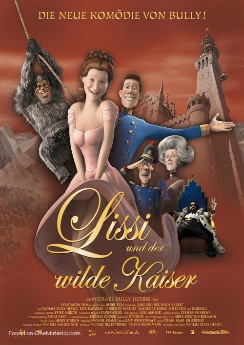 Lissi und der wilde Kaiser - German Movie Poster