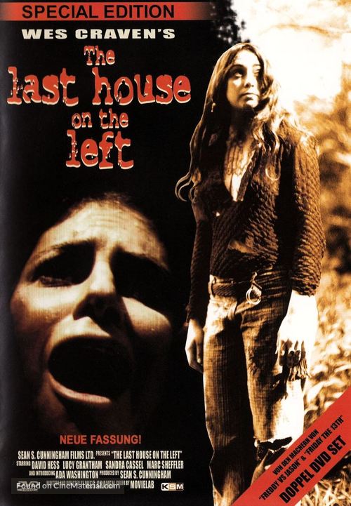 The Last House on the Left - German Movie Cover