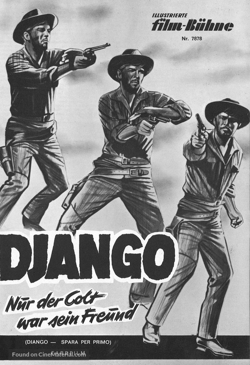 Django spara per primo - German poster