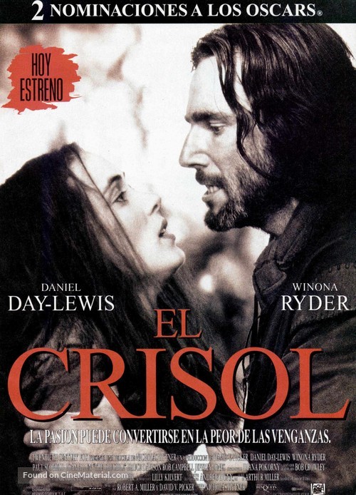 The Crucible - Spanish Movie Poster