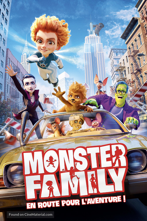 Monster Family 2 - French Movie Cover