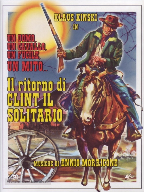 Il ritorno di Clint il solitario - Italian DVD movie cover