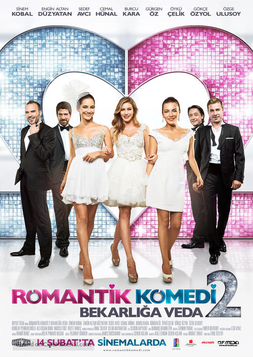 Romantik komedi 2: Bekarliga veda - German Movie Poster