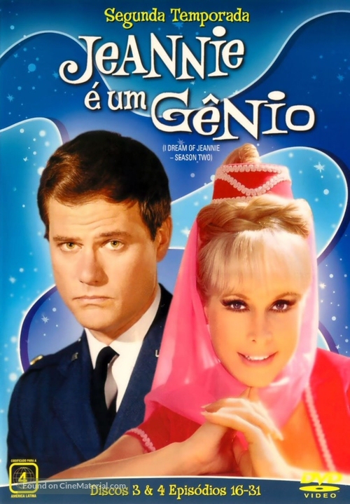 &quot;I Dream of Jeannie&quot; - Brazilian DVD movie cover