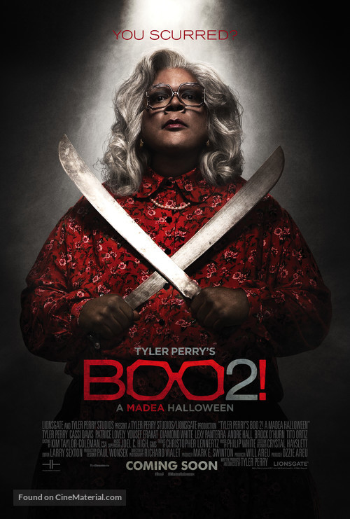 Boo 2! A Madea Halloween - British Movie Poster