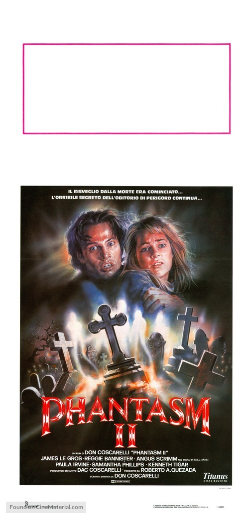Phantasm II - Italian Movie Poster
