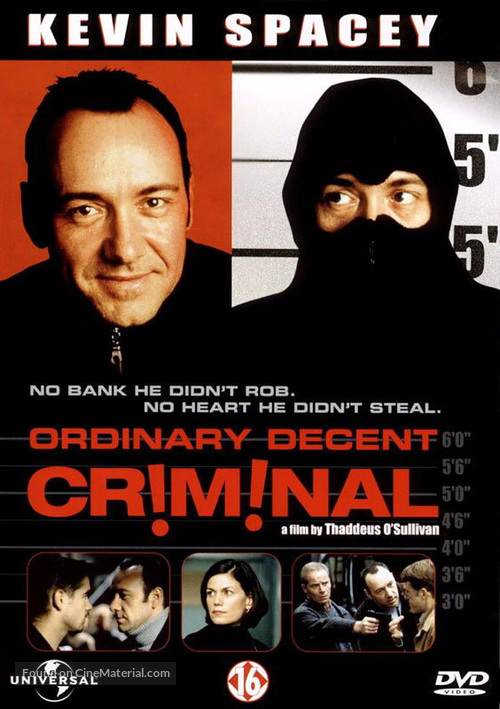 Ordinary Decent Criminal - Dutch DVD movie cover