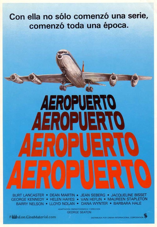 Airport - Spanish Movie Poster