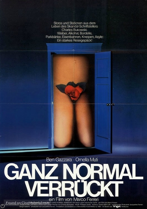 Storie di ordinaria follia - German Movie Poster