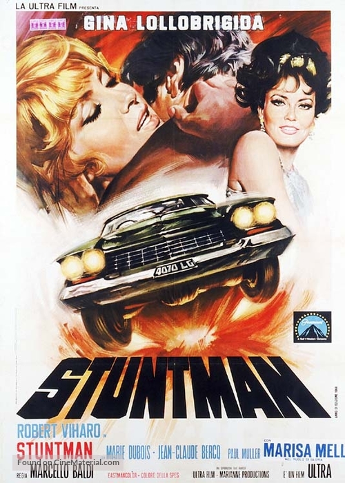 Stuntman - Italian Movie Poster
