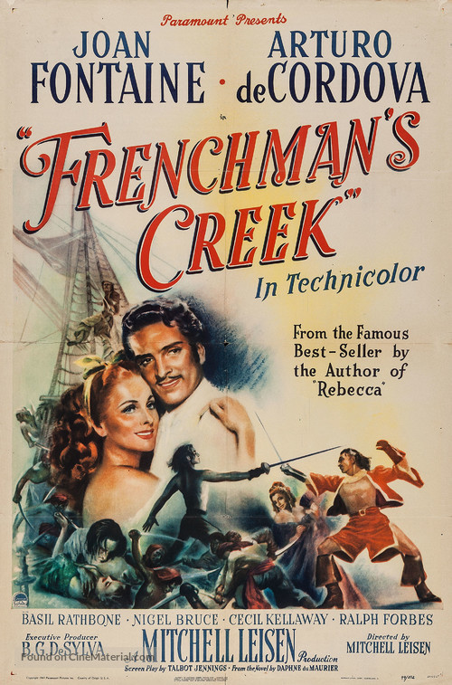 Frenchman&#039;s Creek - Movie Poster