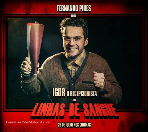 Linhas de Sangue - Portuguese Movie Poster