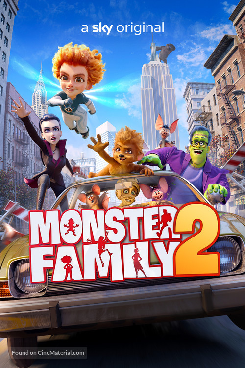 Monster Family 2 - British Movie Cover