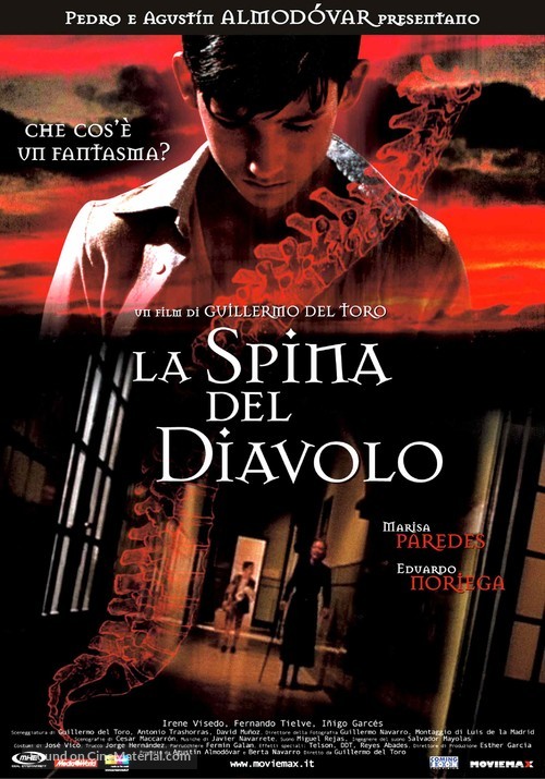 El espinazo del diablo - Italian Movie Poster