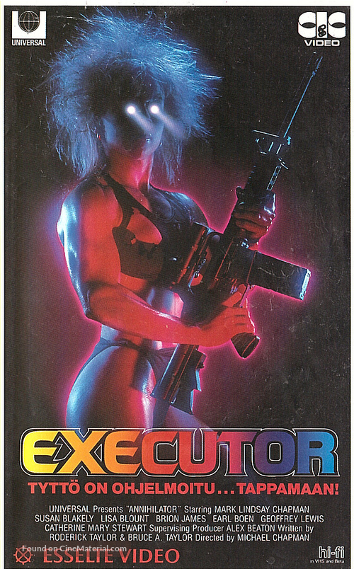 Annihilator - Finnish VHS movie cover