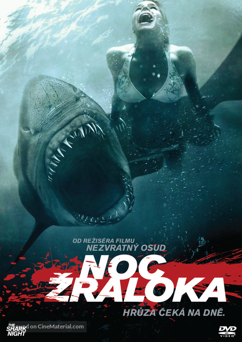 Shark Night 3D - Czech DVD movie cover