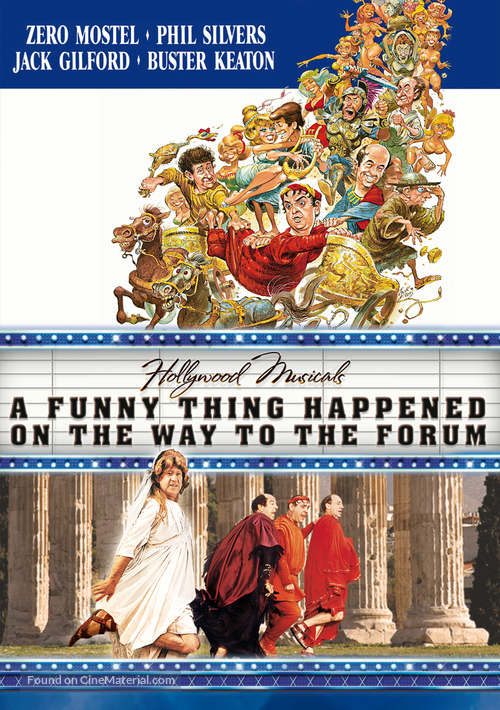 A Funny Thing Happened on the Way to the Forum - DVD movie cover