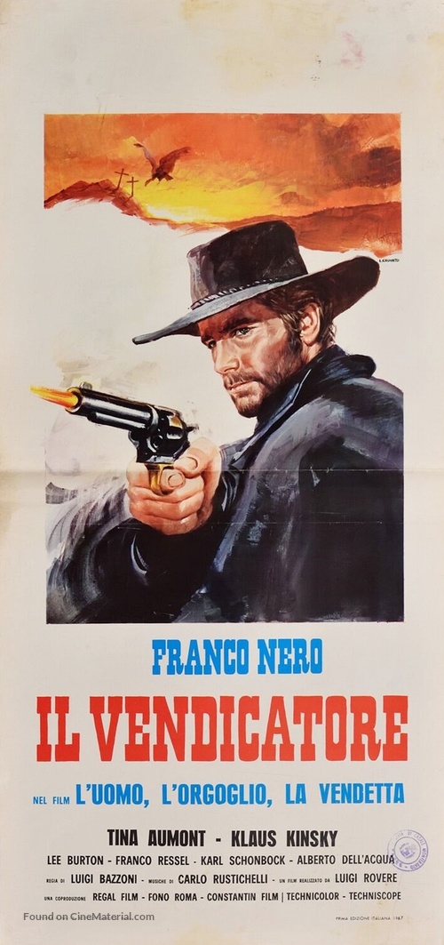 Uomo, l&#039;orgoglio, la vendetta, L&#039; - Italian Movie Poster