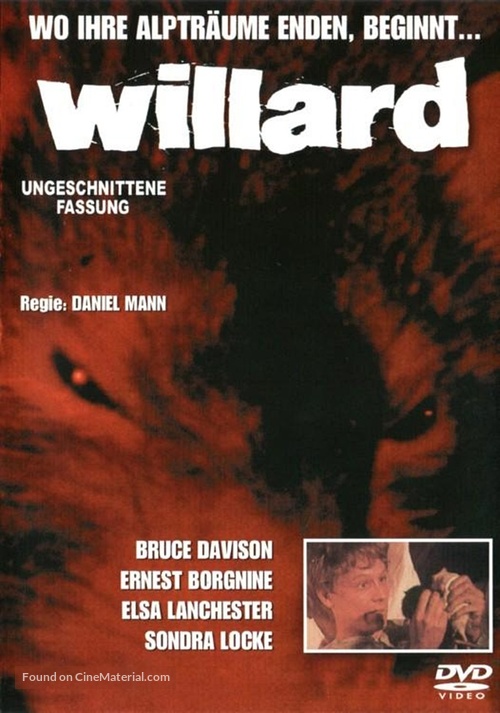 Willard - German DVD movie cover