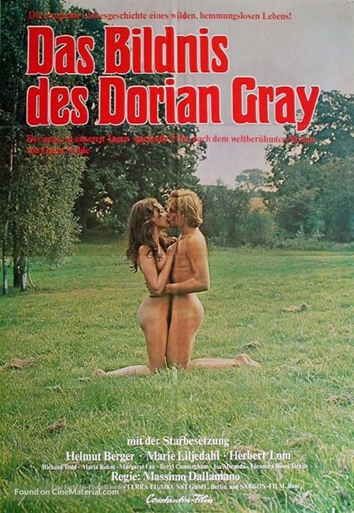 Das Bildnis des Dorian Gray - German Movie Poster