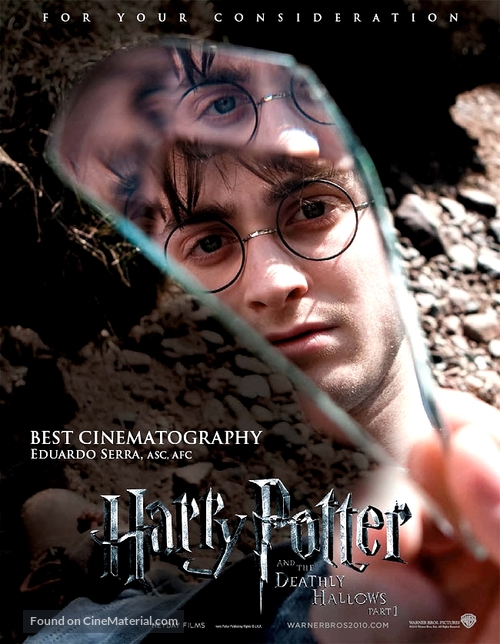 Harry Potter and the Deathly Hallows - Part 1 - British Movie Poster